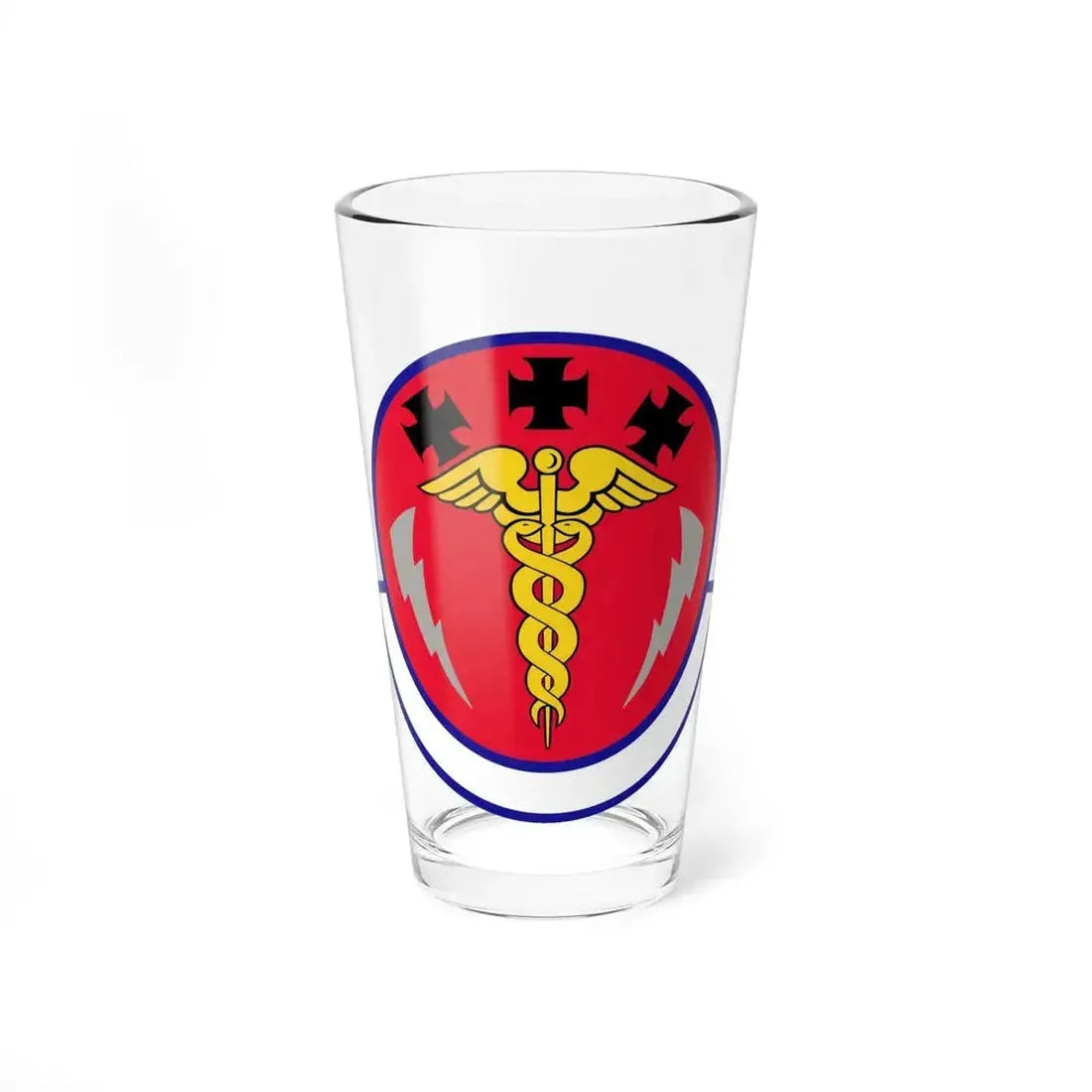 7 Operational Medical Readiness Squadron AFGSC (U.S. Air Force) Pint Glass 16oz - Go Mug Yourself
