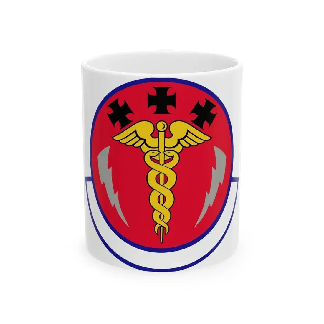 7 Operational Medical Readiness Squadron AFGSC (U.S. Air Force) White Coffee Mug 11oz - Go Mug Yourself