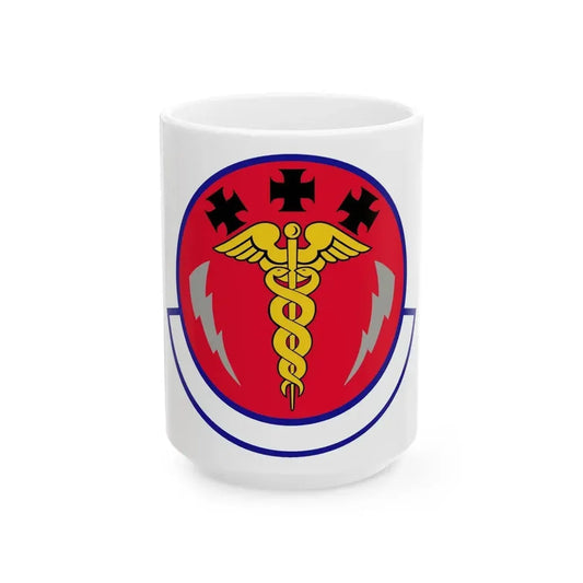7 Operational Medical Readiness Squadron AFGSC (U.S. Air Force) White Coffee Mug 15oz - Go Mug Yourself