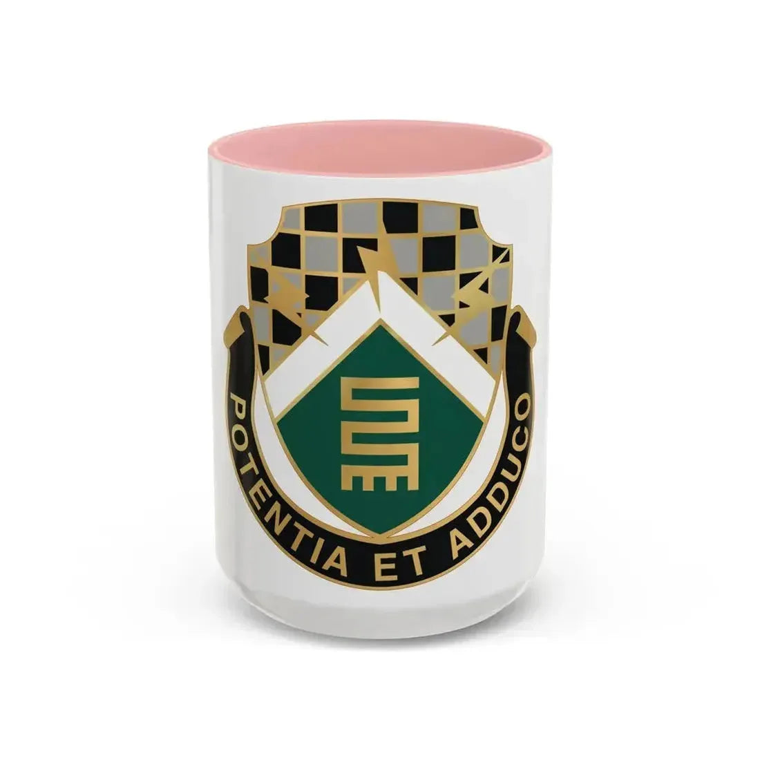 7 Psychological Operations Battalion (U.S. Army) Accent Coffee Mug 15oz Pink - Go Mug Yourself