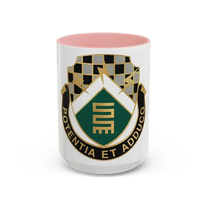 7 Psychological Operations Battalion (U.S. Army) Accent Coffee Mug 15oz Pink - Go Mug Yourself