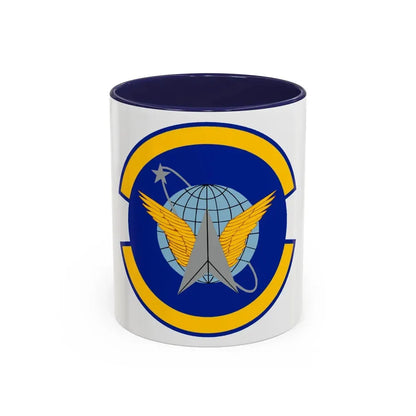 7 Space Operations Squadron AFRC (U.S. Air Force) Accent Coffee Mug 11oz Navy - Go Mug Yourself