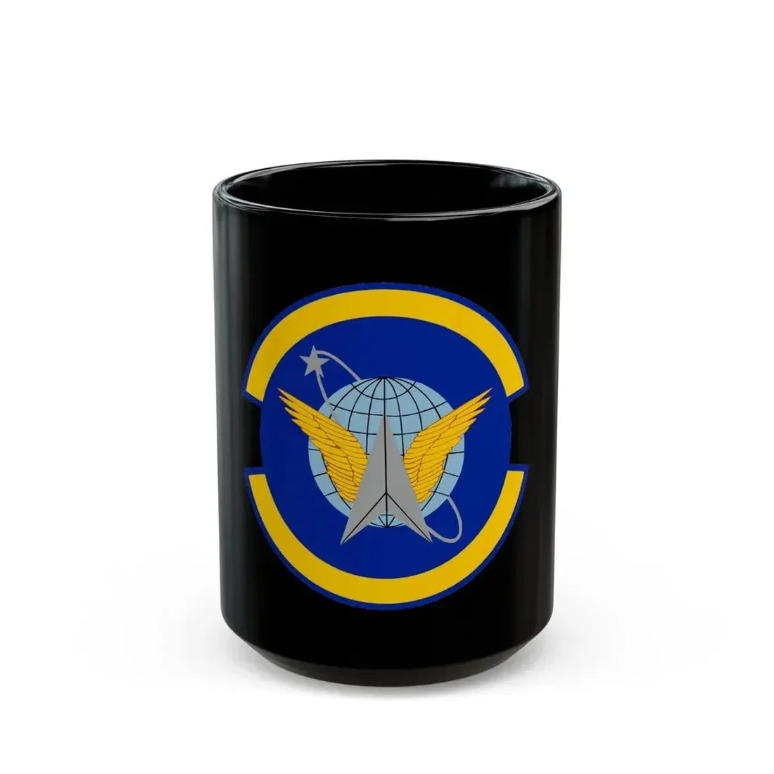 7 Space Operations Squadron AFRC (U.S. Air Force) Black Coffee Mug 15oz - Go Mug Yourself