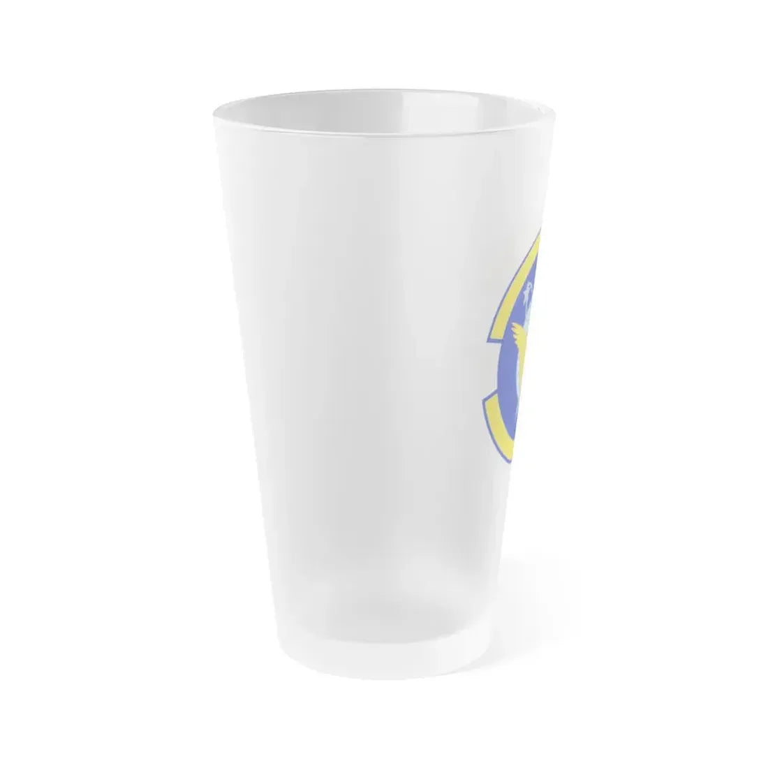 7 Space Operations Squadron AFRC (U.S. Air Force) Frosted Pint Glass 16oz - Go Mug Yourself
