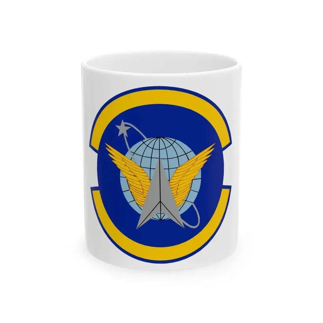 7 Space Operations Squadron AFRC (U.S. Air Force) White Coffee Mug 11oz - Go Mug Yourself