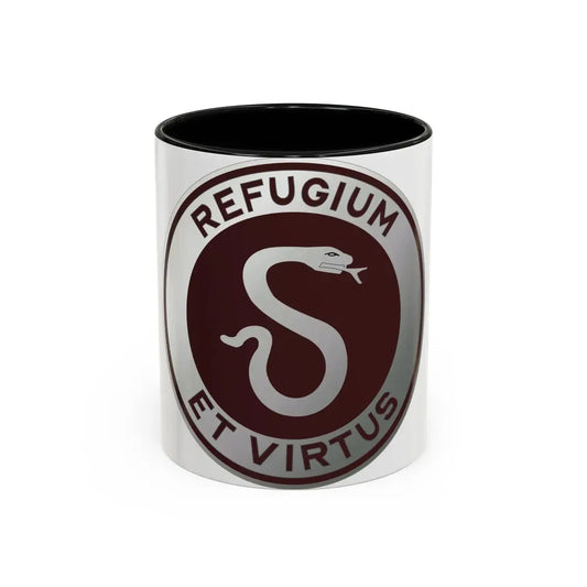 7 Surgical Hospital (U.S. Army) Accent Coffee Mug 11oz Black - Go Mug Yourself