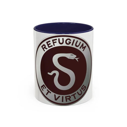 7 Surgical Hospital (U.S. Army) Accent Coffee Mug 11oz Navy - Go Mug Yourself