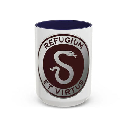 7 Surgical Hospital (U.S. Army) Accent Coffee Mug 15oz Navy - Go Mug Yourself
