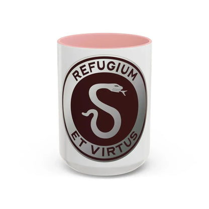 7 Surgical Hospital (U.S. Army) Accent Coffee Mug 15oz Pink - Go Mug Yourself