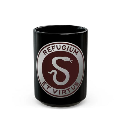 7 Surgical Hospital (U.S. Army) Black Coffee Mug 15oz - Go Mug Yourself
