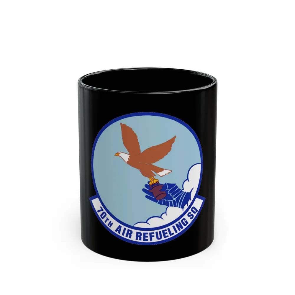 70 Air Refueling Squadron AFRC (U.S. Air Force) Black Coffee Mug-11oz-Go Mug Yourself