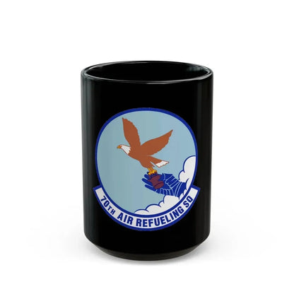 70 Air Refueling Squadron AFRC (U.S. Air Force) Black Coffee Mug 15oz - Go Mug Yourself