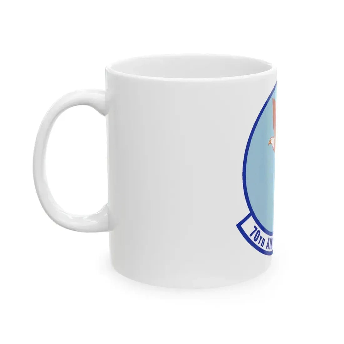 70 Air Refueling Squadron AFRC (U.S. Air Force) White Coffee Mug - Go Mug Yourself