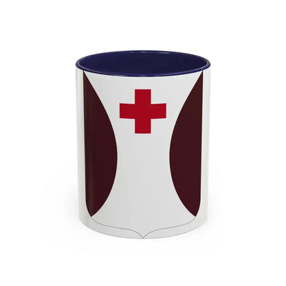 70 Medical Battalion 2 (U.S. Army) Accent Coffee Mug 11oz Navy - Go Mug Yourself