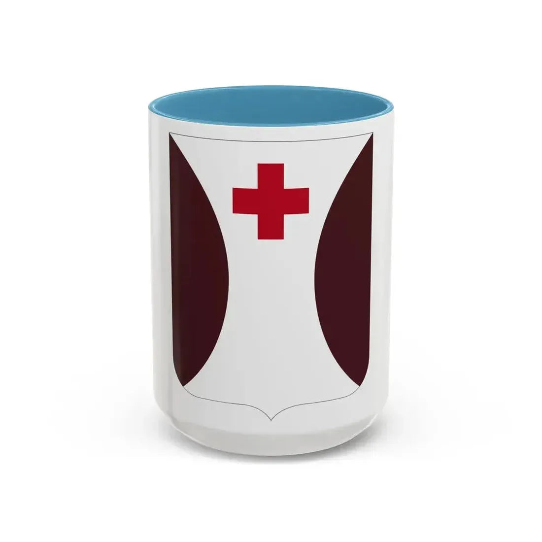 70 Medical Battalion 2 (U.S. Army) Accent Coffee Mug 15oz Light Blue - Go Mug Yourself