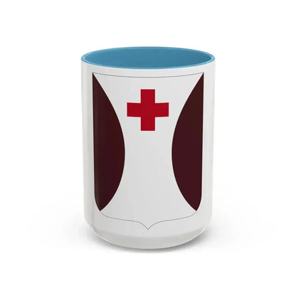 70 Medical Battalion 2 (U.S. Army) Accent Coffee Mug 15oz Light Blue - Go Mug Yourself