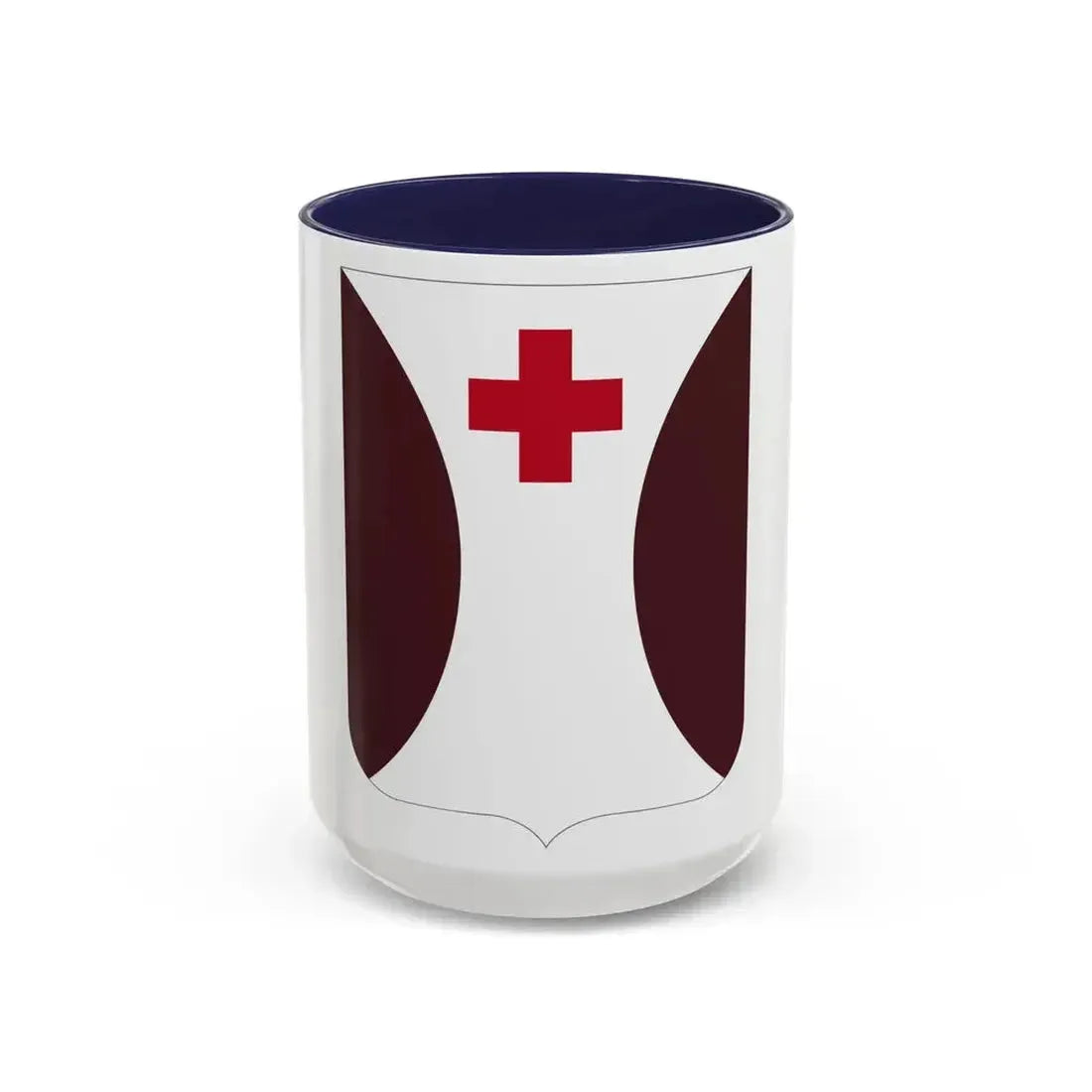 70 Medical Battalion 2 (U.S. Army) Accent Coffee Mug 15oz Navy - Go Mug Yourself