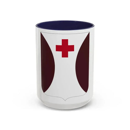 70 Medical Battalion 2 (U.S. Army) Accent Coffee Mug 15oz Navy - Go Mug Yourself