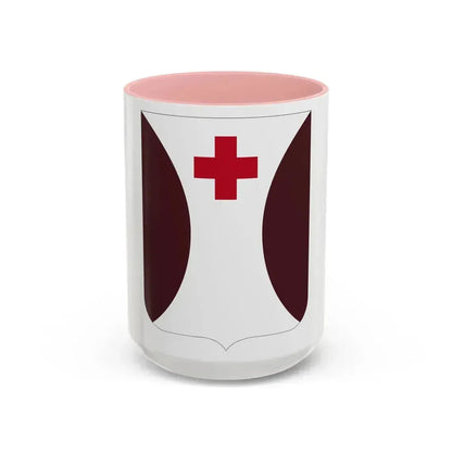 70 Medical Battalion 2 (U.S. Army) Accent Coffee Mug 15oz Pink - Go Mug Yourself