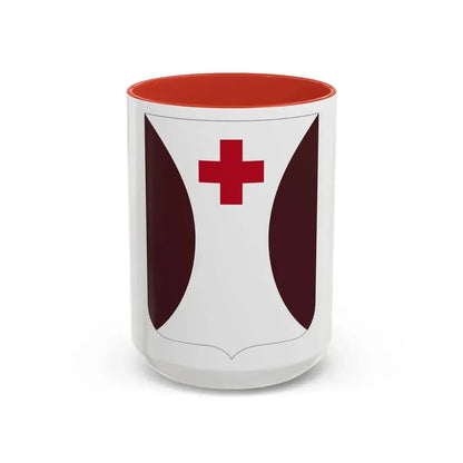 70 Medical Battalion 2 (U.S. Army) Accent Coffee Mug 15oz Red - Go Mug Yourself