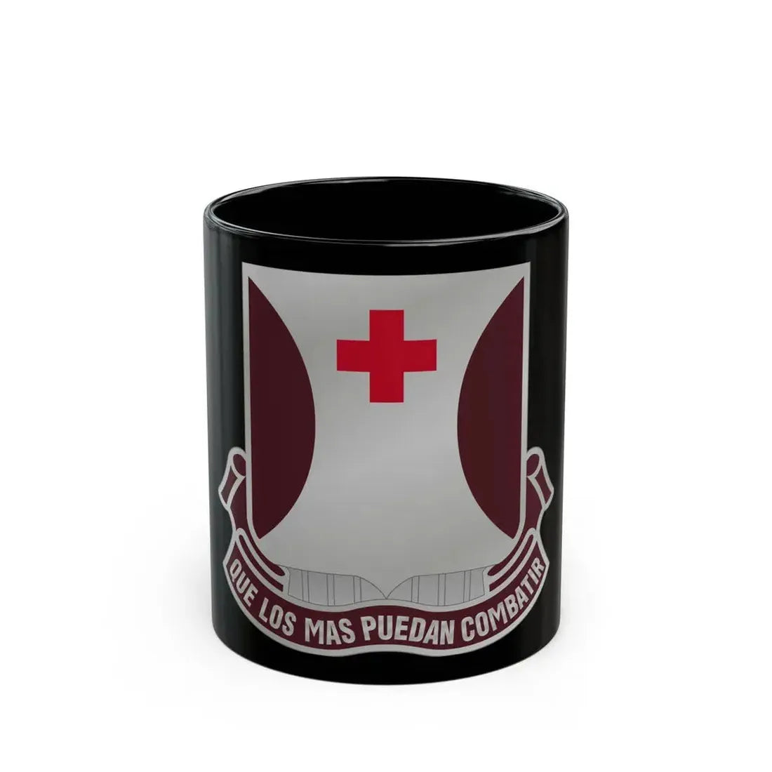 70 Medical Battalion (U.S. Army) Black Coffee Mug 11oz - Go Mug Yourself