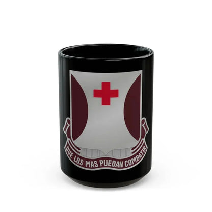 70 Medical Battalion (U.S. Army) Black Coffee Mug 15oz - Go Mug Yourself