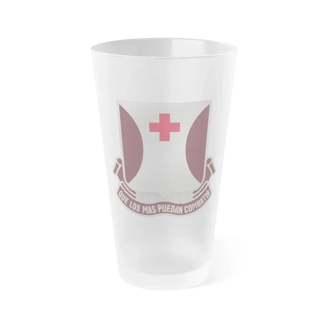 70 Medical Battalion (U.S. Army) Frosted Pint Glass 16oz Default Title - Go Mug Yourself