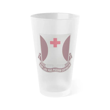70 Medical Battalion (U.S. Army) Frosted Pint Glass 16oz Default Title - Go Mug Yourself