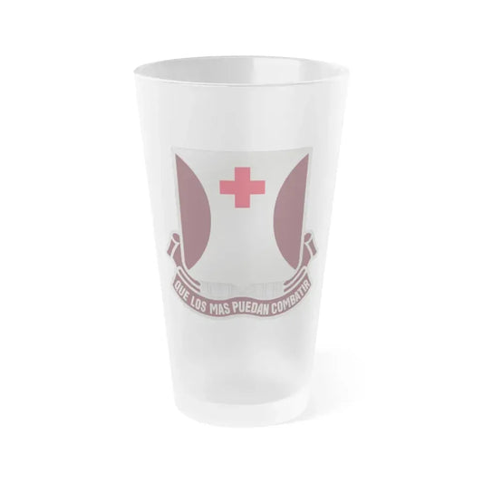 70 Medical Battalion (U.S. Army) Frosted Pint Glass 16oz Default Title - Go Mug Yourself