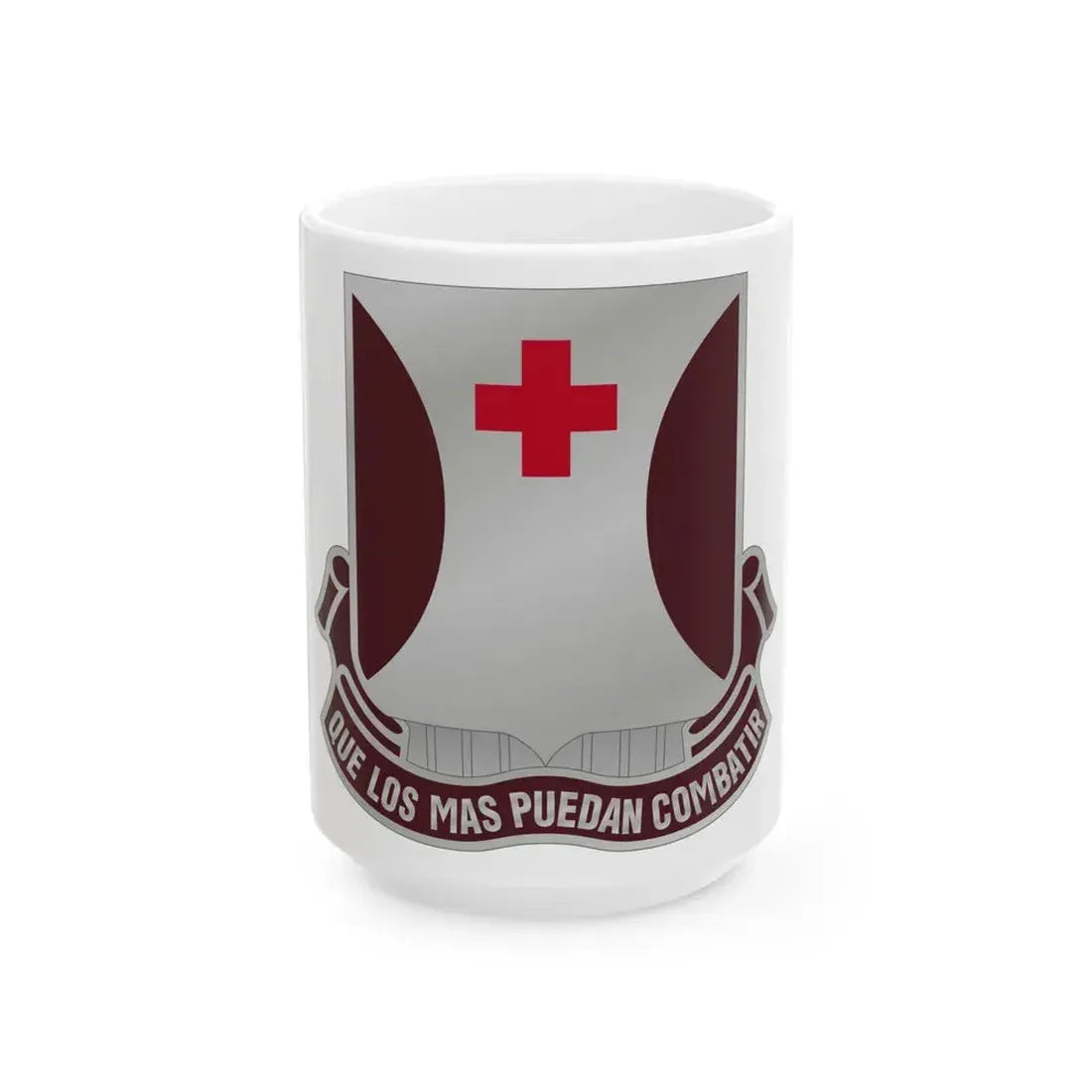 70 Medical Battalion (U.S. Army) White Coffee Mug 15oz - Go Mug Yourself