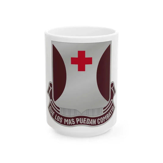 70 Medical Battalion (U.S. Army) White Coffee Mug 15oz - Go Mug Yourself