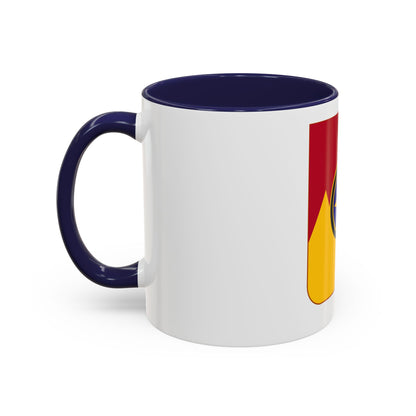 607th Armored Field Artillery Battalion v2 (U.S. Army) Accent Coffee Mug