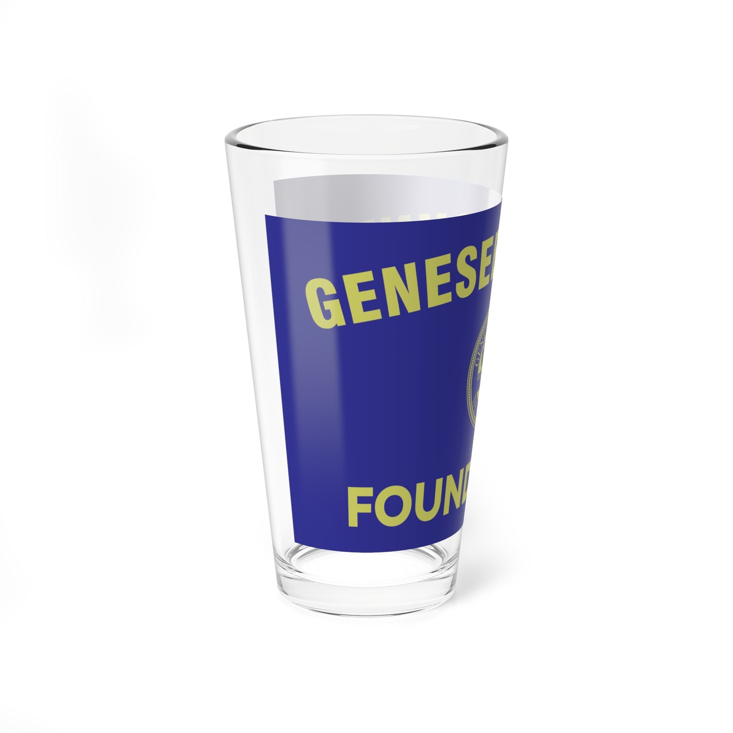 Flag of Genesee County New York (United States) Pint Glass 16oz