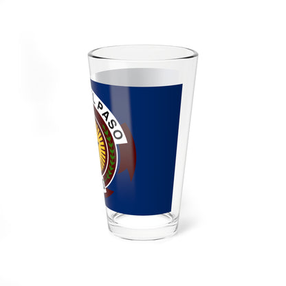 Flag of El Paso Texas (United States) Pint Glass 16oz
