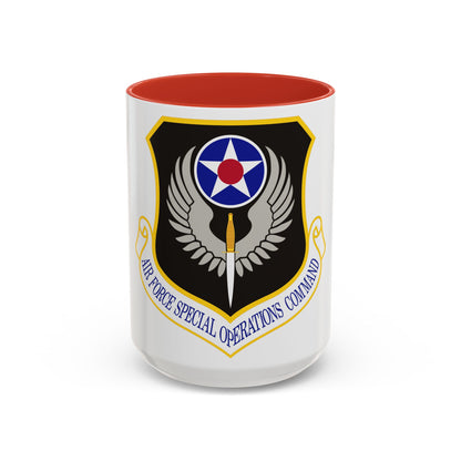 Air Force Special Operations Command (U.S. Air Force) Accent Coffee Mug