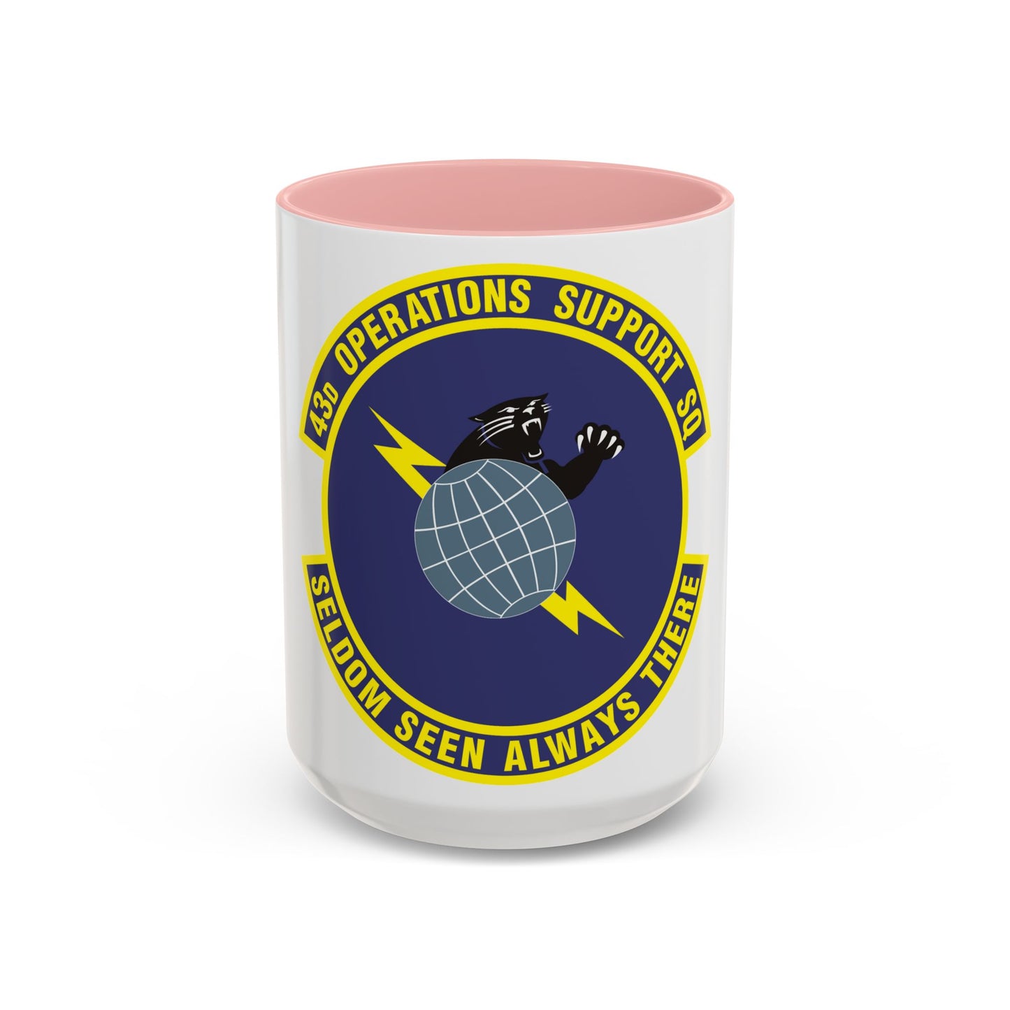 43d Operations Support Squadron (U.S. Air Force) Accent Coffee Mug