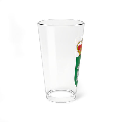 Escudo de Algarinejo Granada (Spain) (Coat of Arms) Pint Glass 16oz