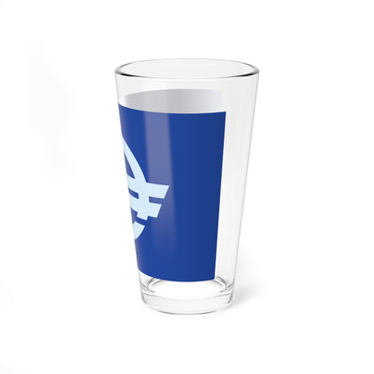 Flag of Kisakata Akita 1961-2005 (Japan) Pint Glass 16oz