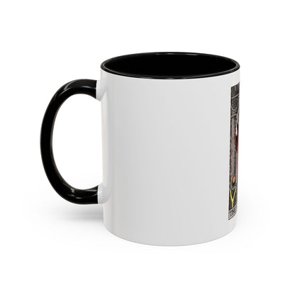 The Hierophant (Tarot Card) Accent Coffee Mug