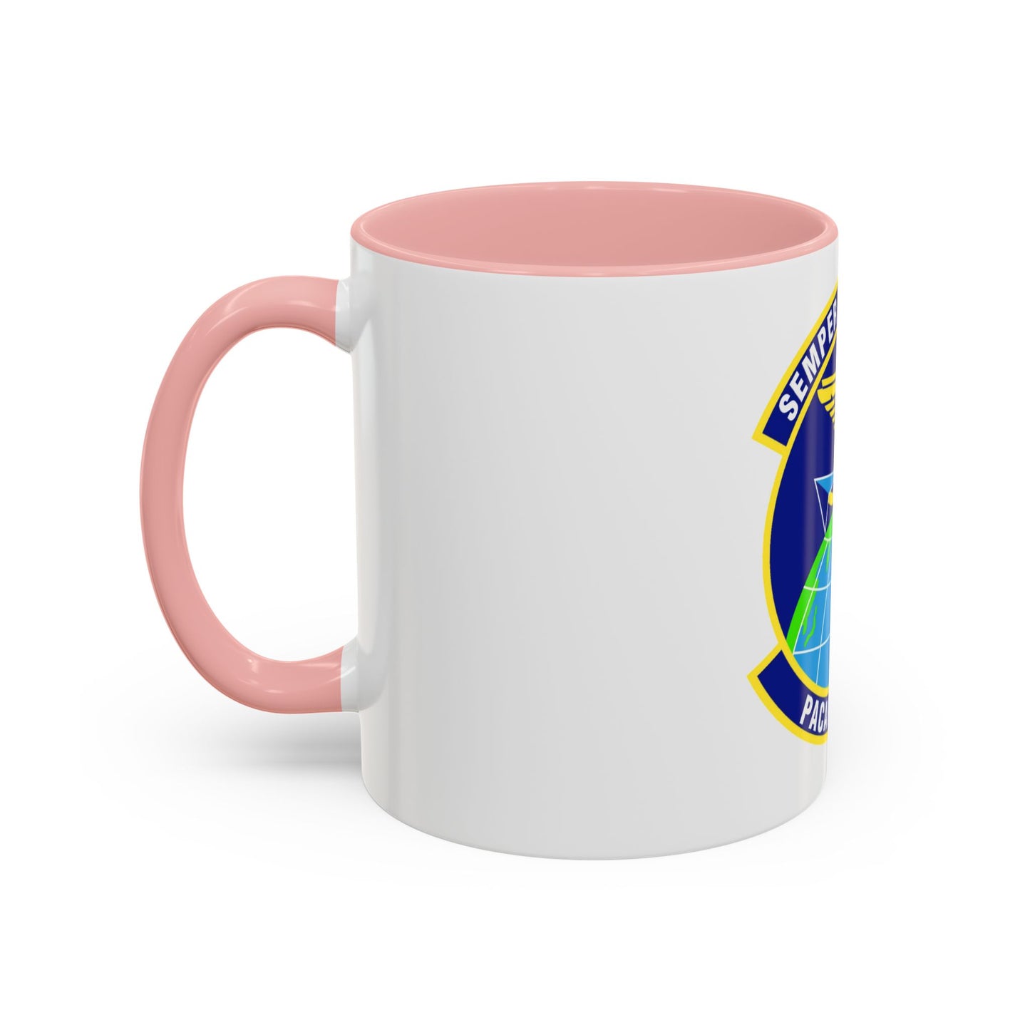 PACAF Air Mobility Operations Control Center (U.S. Air Force) Accent Coffee Mug