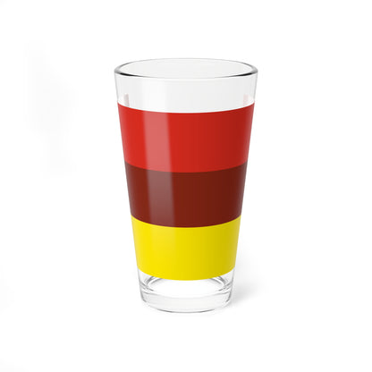 Flag of Puerto Pailas Bolivia (Bolivia) Pint Glass 16oz