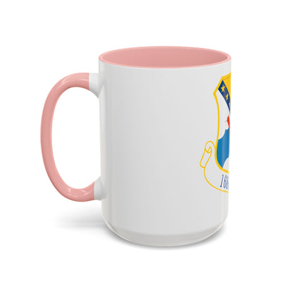 168th Wing emblem (U.S. Air Force) Accent Coffee Mug