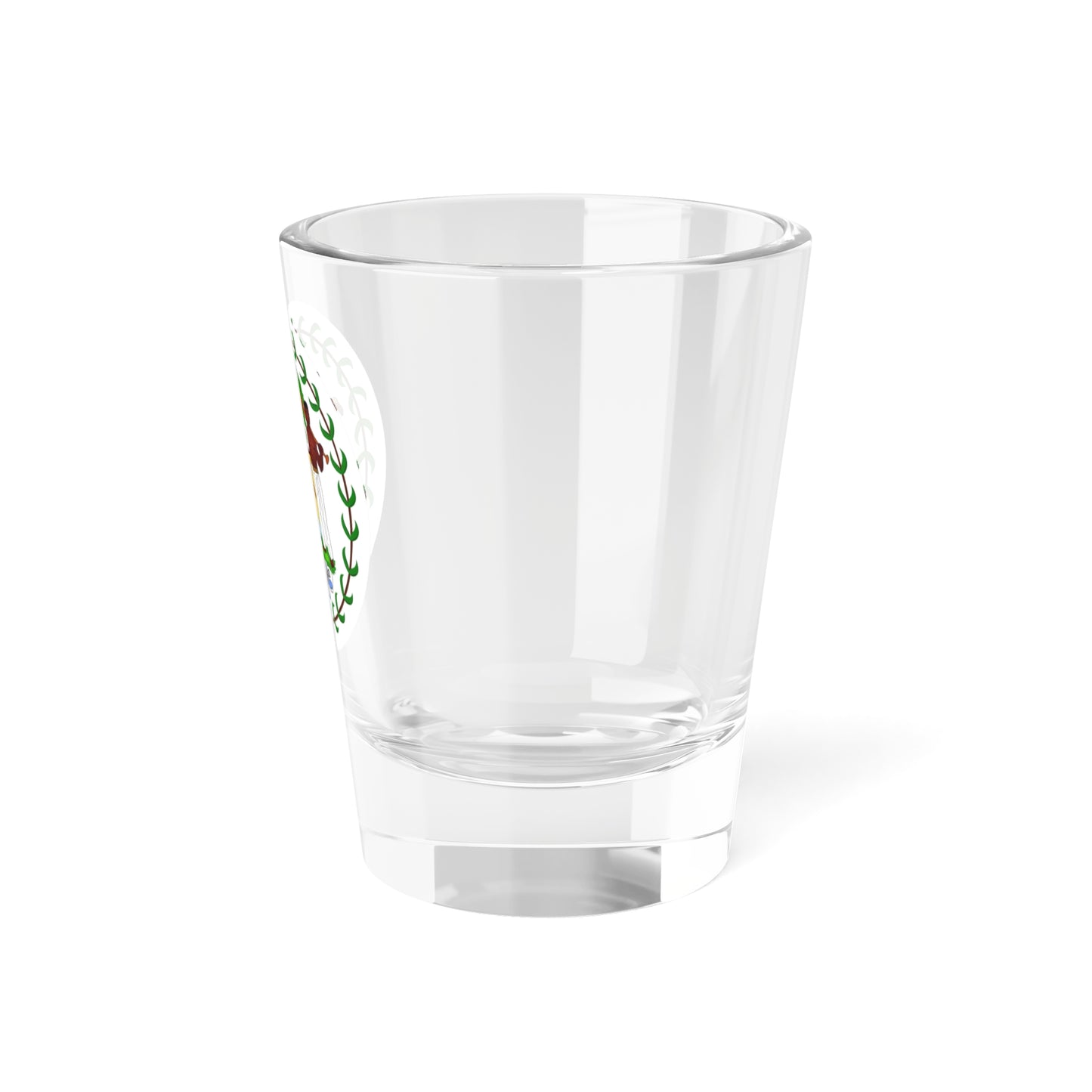 Coat of arms of Belize (1981-2019) - Shot Glass 1.5oz