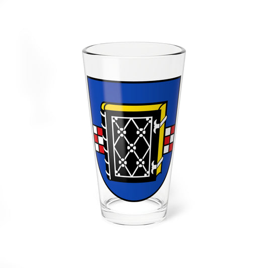 DEU Bochum COA (Germany) (Coat of Arms) Pint Glass 16oz