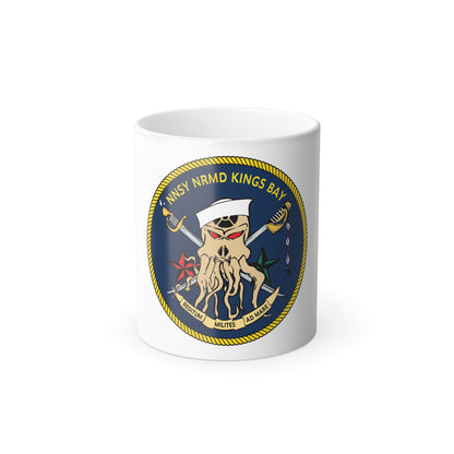 Norfolk Naval Shipyard Kings Bay Georgia Squids (U.S. Navy) Color Changing Mug 11oz