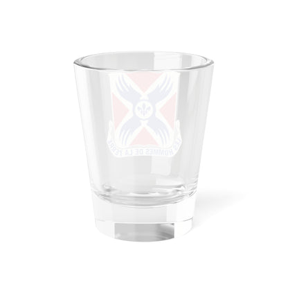 Verre à liqueur du bataillon du génie 877 (armée américaine) 1,5 oz