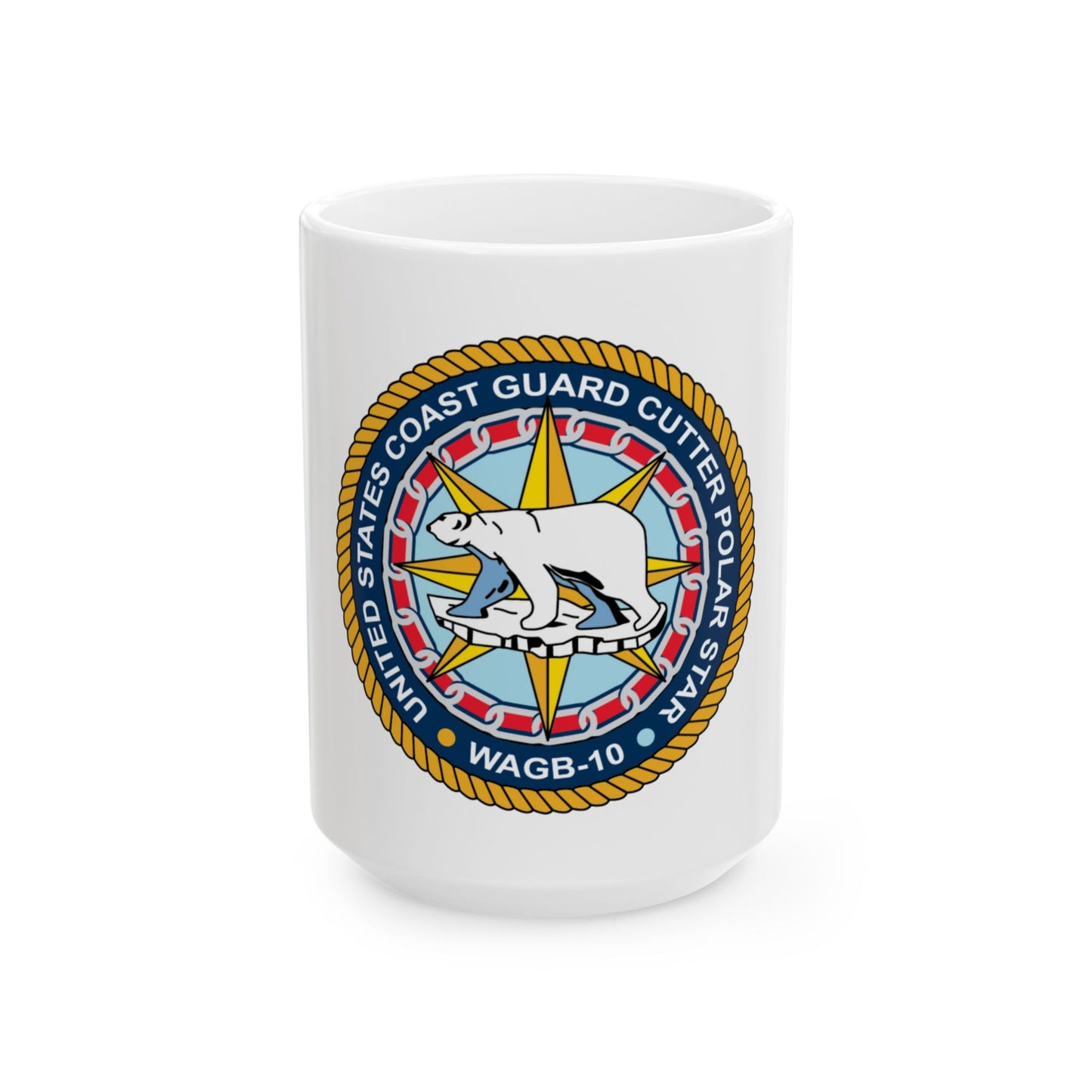 USCGC Polar Star WAGB 10 (U.S. Coast Guard) White Coffee Mug