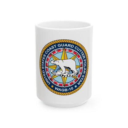 USCGC Polar Star WAGB 10 (U.S. Coast Guard) White Coffee Mug