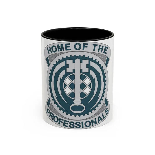 701 Military Intelligence Brigade (U.S. Army) Accent Coffee Mug 11oz Black - Go Mug Yourself