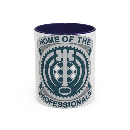 701 Military Intelligence Brigade (U.S. Army) Accent Coffee Mug 11oz Navy - Go Mug Yourself